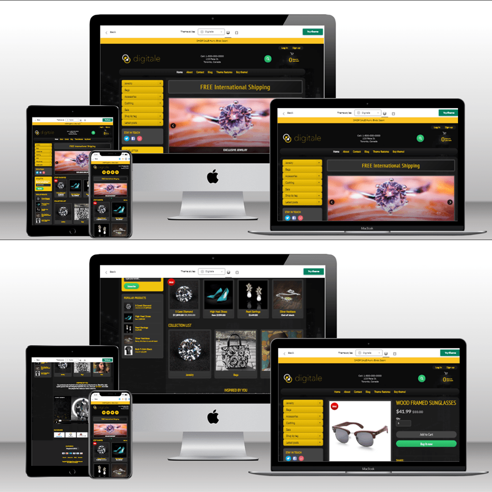 Build your custom Shopify store with Sunrise theme: style & function