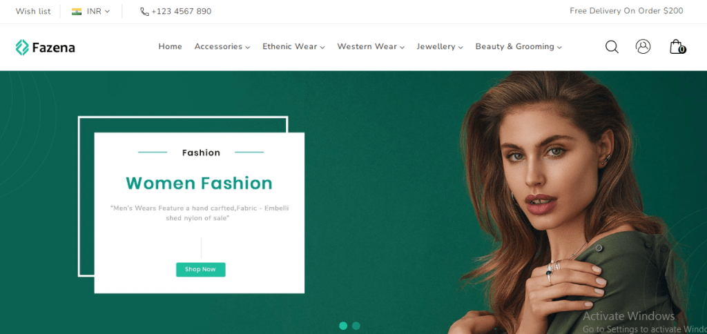 Fazena Fashion Responsive Shopify Theme