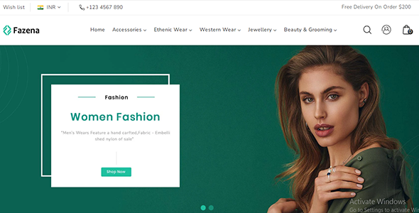 Fazena Fashion Responsive Shopify Theme