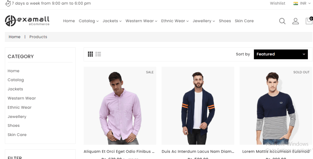 Hexamall Shopify Responsive