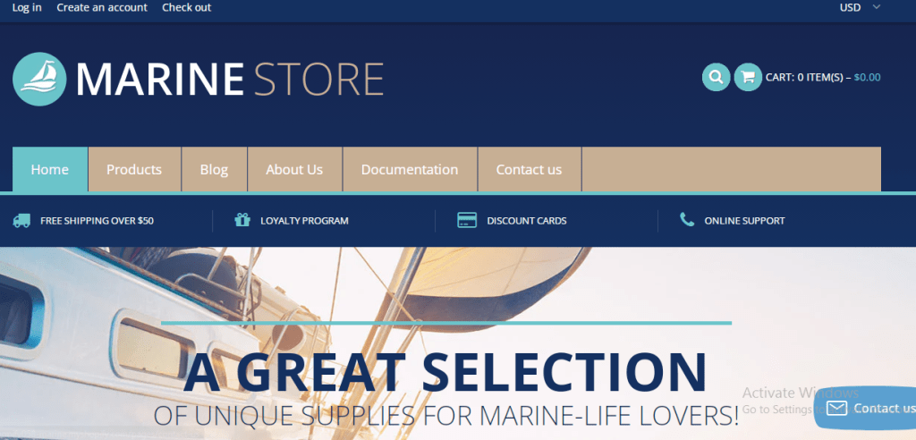 MarineStore-Yachting Responsive Shopify Theme