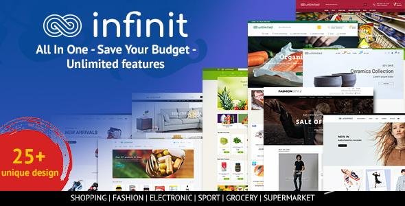Infinit Multipurpose Responsive Shopify Theme
