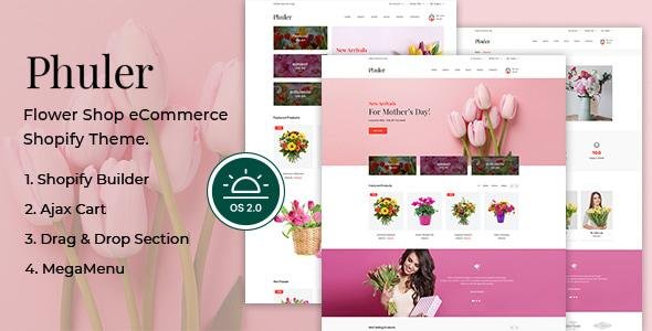 Phuler Flower Shop Shopify Theme