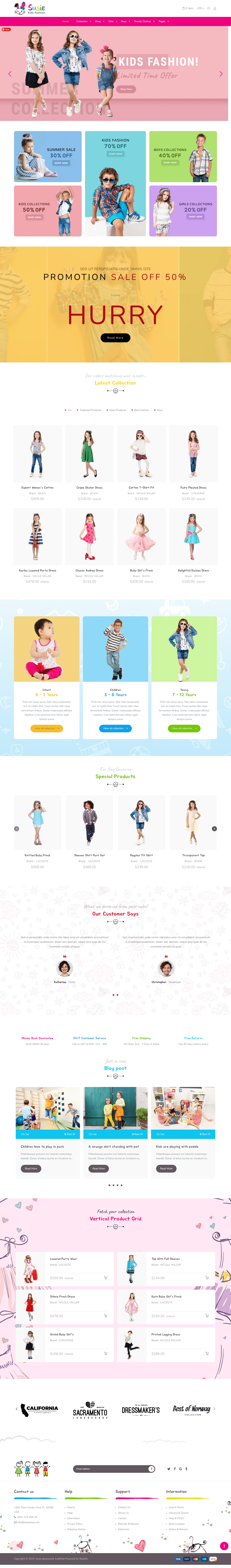 Susie Shopify templates free