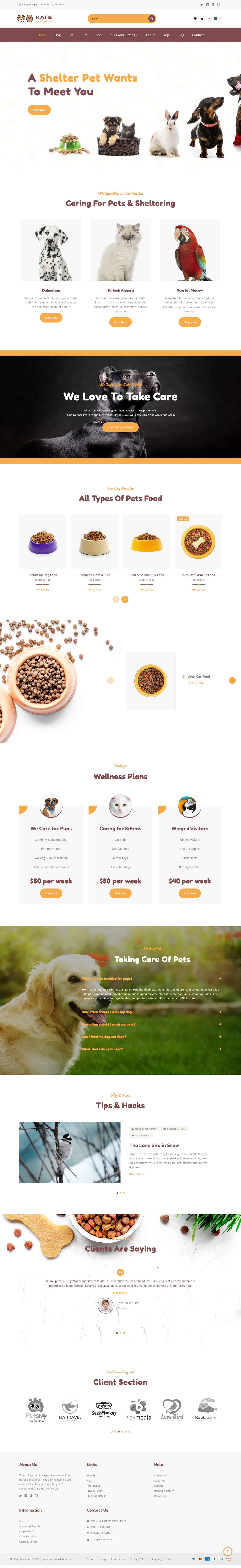 Kate Dog Shopify templates free