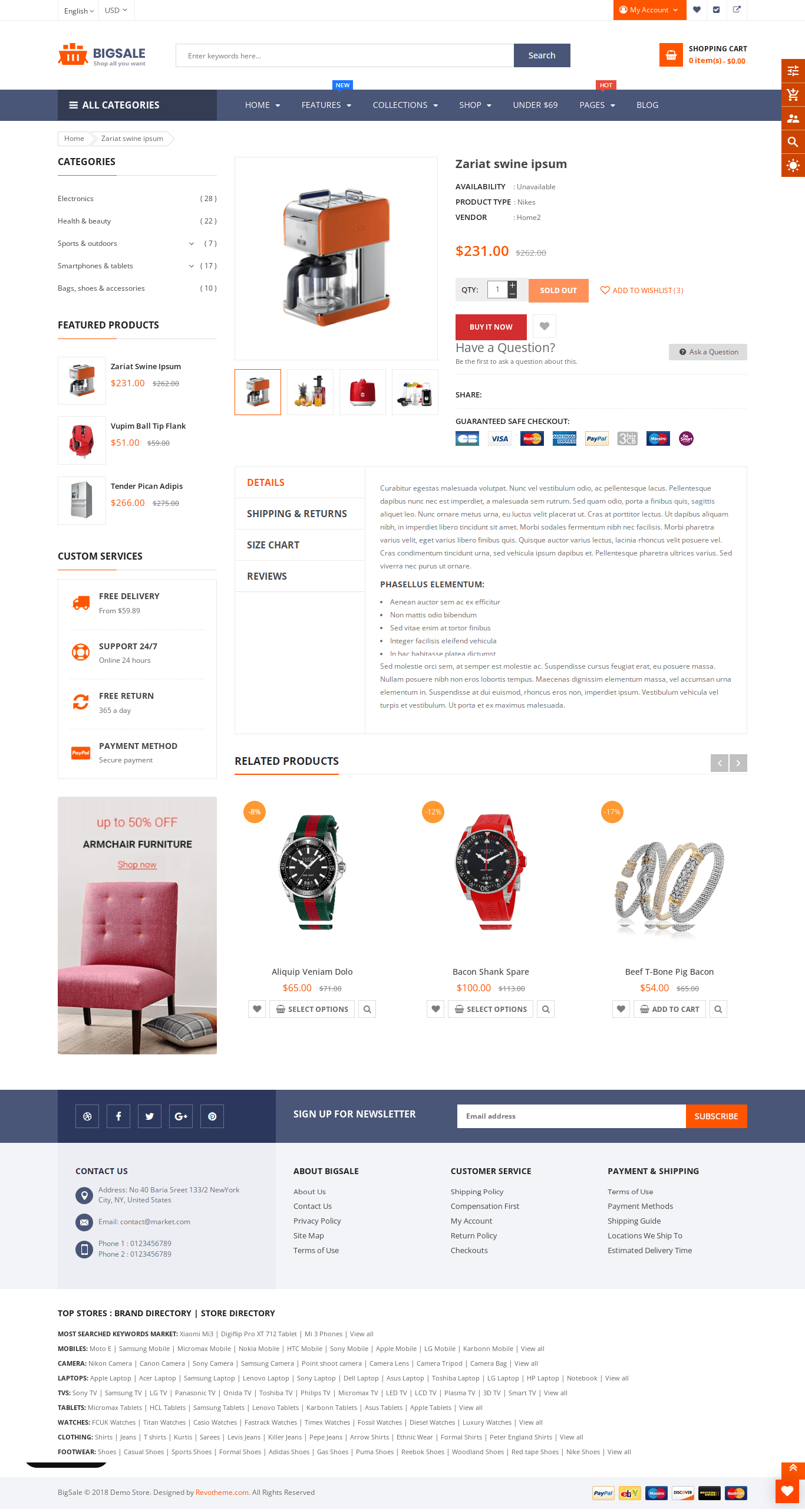 BigSale Shopify theme free