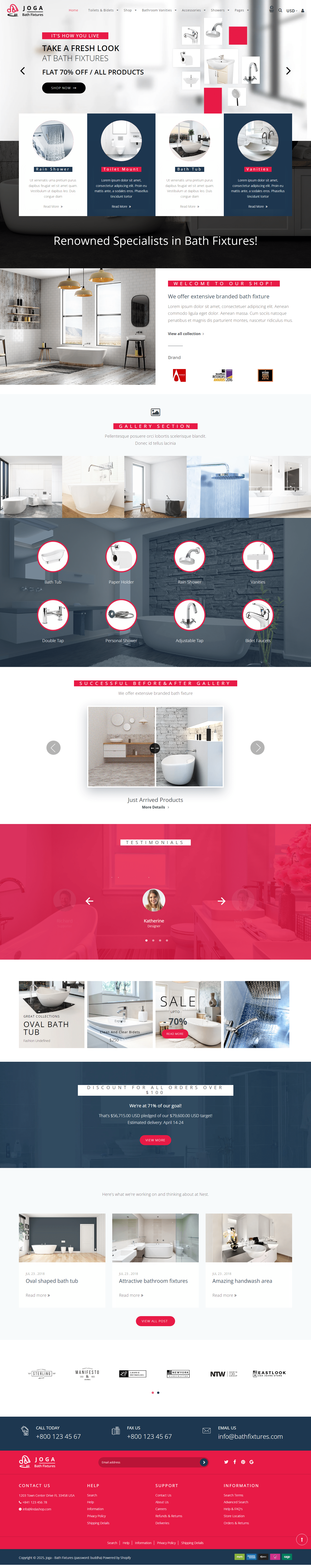 Joga Shopify templates free