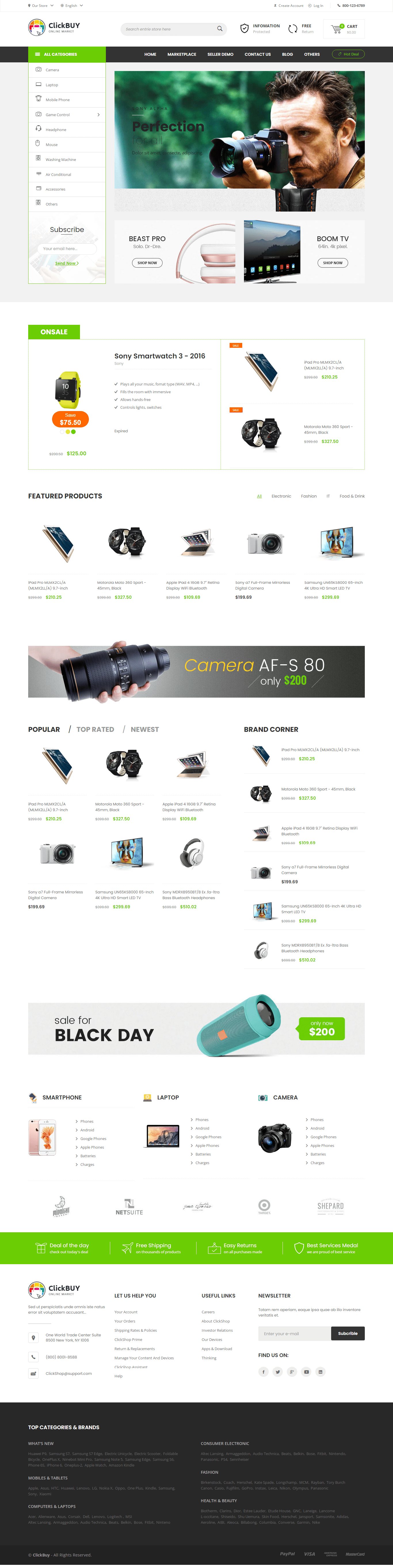 ClickBuy Shopify templates free