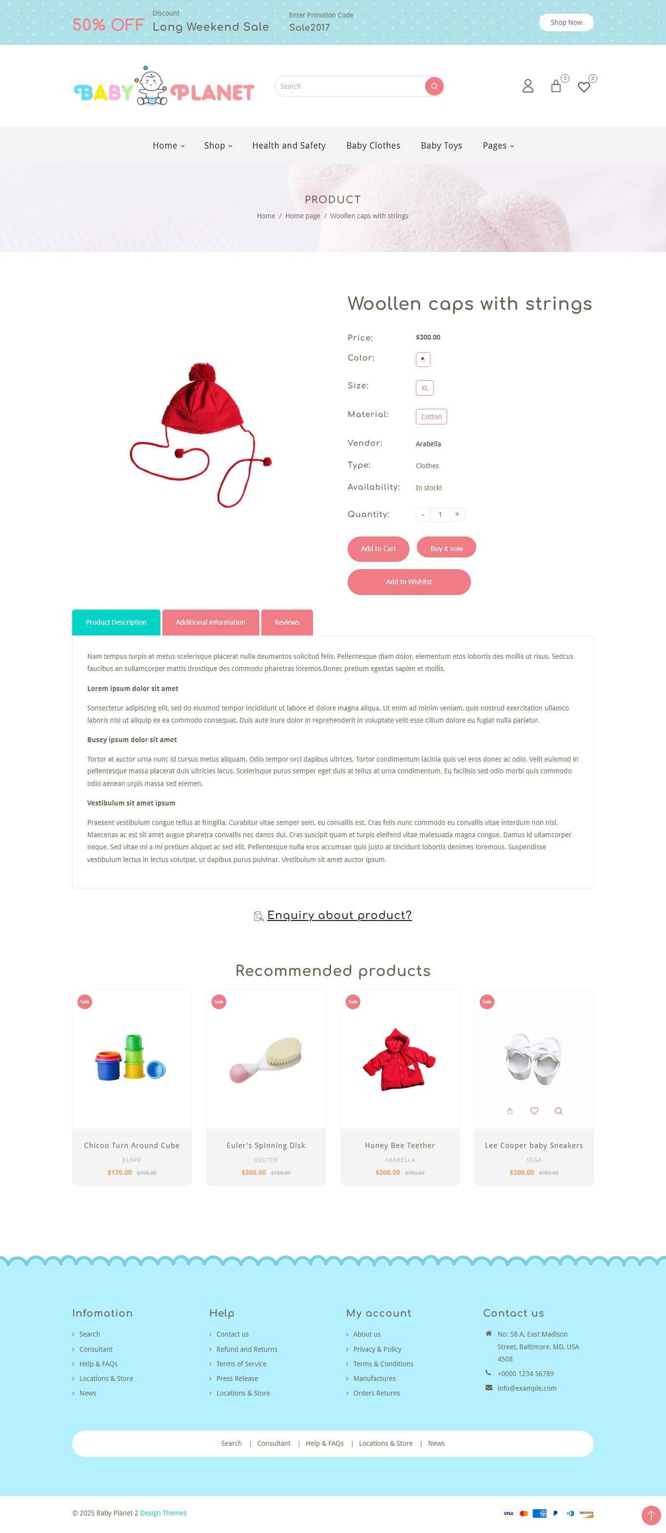 Baby Planet Shopify Premium Theme Free Download 