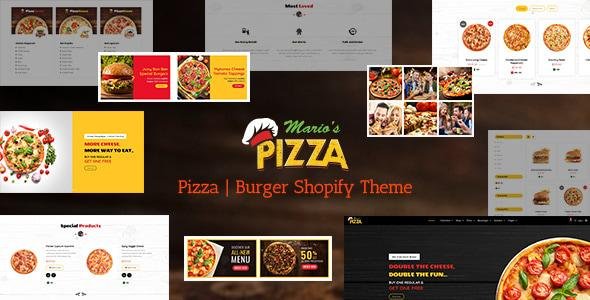 Marios Food Store Shopify Theme