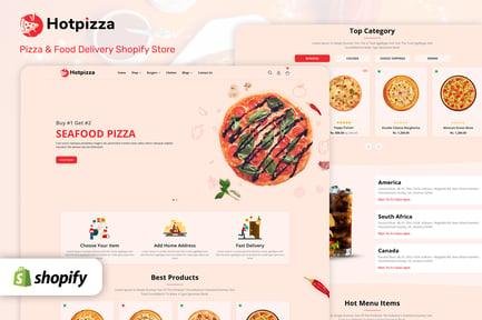 HotPizza Shopify templates free