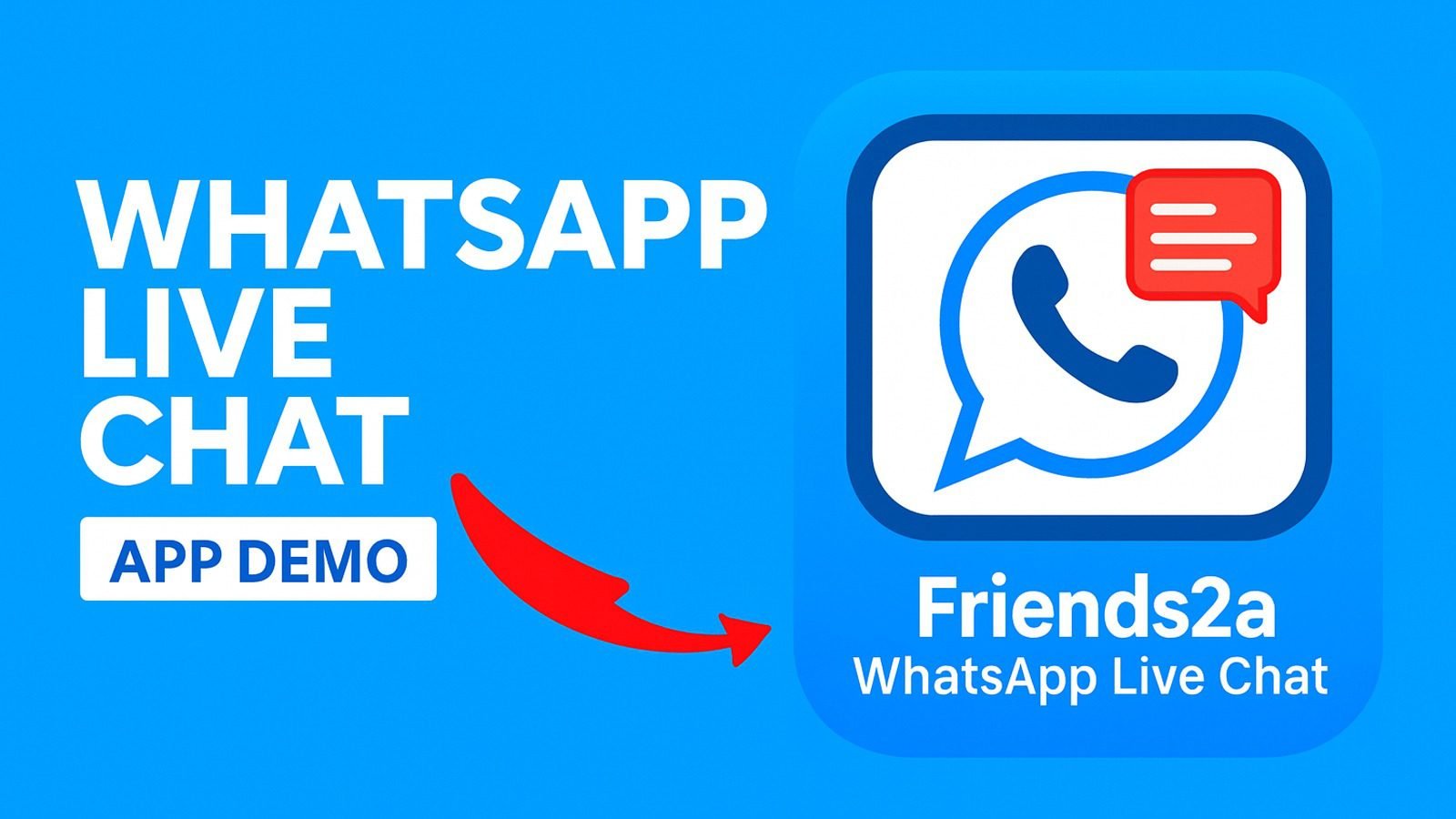 Friends2a WhatsApp Live Chat