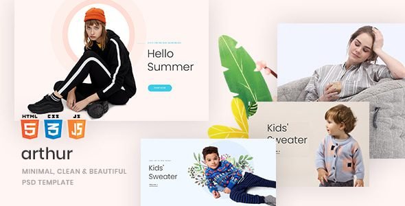 Arthur Minimal Clean Beautiful Shopify Theme