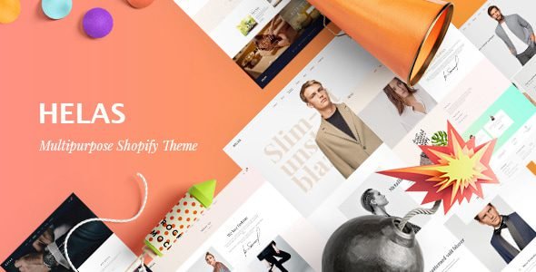 Helas Minimal Shopify Theme
