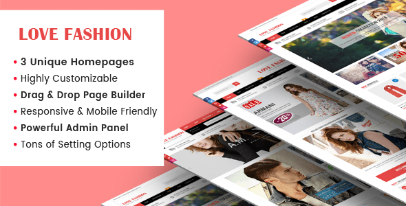 LoveFashion Multipurpose Shopify Theme Free Download