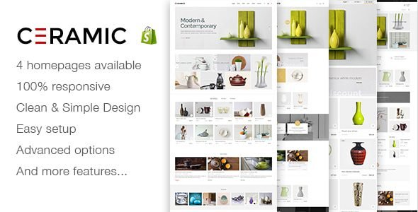 JMS Ceramics Responsive Shopify Theme