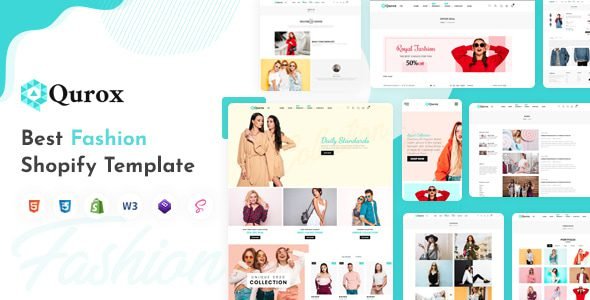 Qurox Responsive Shopify Fashion Theme
