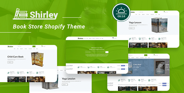Shirley Book Store Shopify Theme