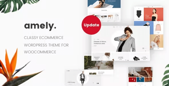 Amely Clean Modern Shopify Theme