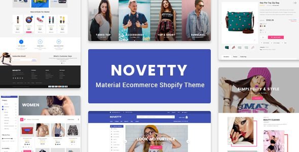 Novetty Responsive Shopify Theme
