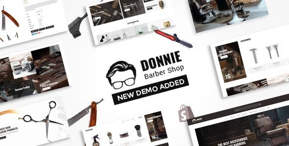 Donnie Barber Shop Shopify Theme Free Download