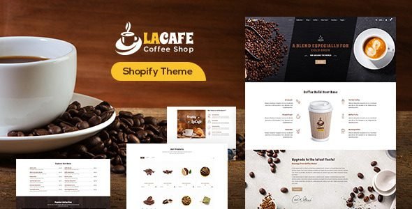 La Cafe Coffee Shop Shopify Theme Free Download