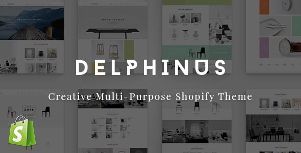Delphinus Creative MultiPurpose Shopify Theme Free Download