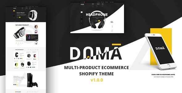 Dama Multi Store Responsive Shopify Theme Free Download