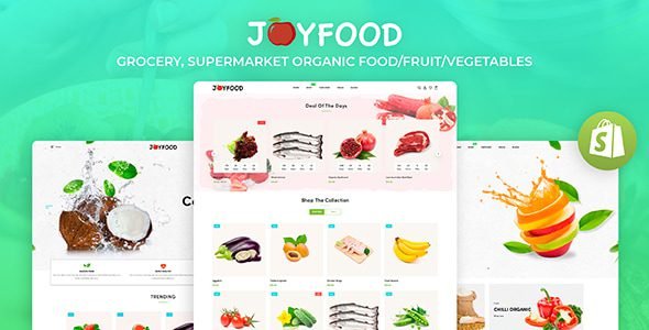 JoyFood Organic Food eCommerce Shopify Theme