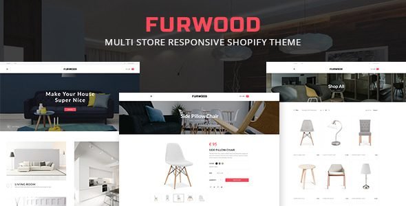 FurWood Multi Store Responsive Shopify Theme