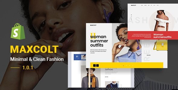 MAXCOLT Minimal Clean Fashion Shopify Theme