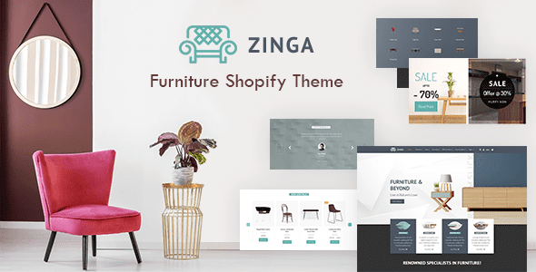 Zinga Furniture Shopify Theme