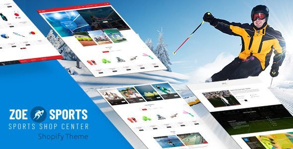 Zoe Sport Store Shopify Theme
