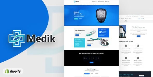 Medik Medical Shopify Theme