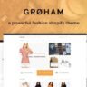 Groham Fashion eCommerce Shopify Theme