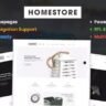 HomeStore Modern Minimal Multipurpose Shopify Theme