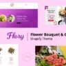 Flory Florist Flower Bouquet Shopify Theme