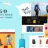 Igo Travel Bag Shop Shopify Theme