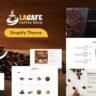La Cafe Coffee Shop Shopify Theme Free Download