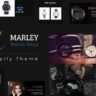 Marley Luxury Watch Shopify Theme
