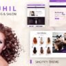 Muhil Hair Salon Extension Hairdresser Shopify Theme