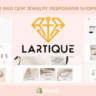 Lartique Diamond And Gem Jewelry Shopify Theme Free Download