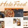 HoloFood Fast Food Restaurant Shopify Theme