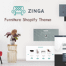Zinga Furniture Shopify Theme