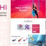Ashi Yoga Pilates Fitness Shopify Theme