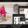 Parallax Shopify Theme Fashion Planet
