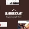 Leather Responsive Fashion Shopify Theme Free Download