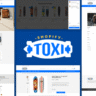 Toxi Responsive Skater Shopify Theme