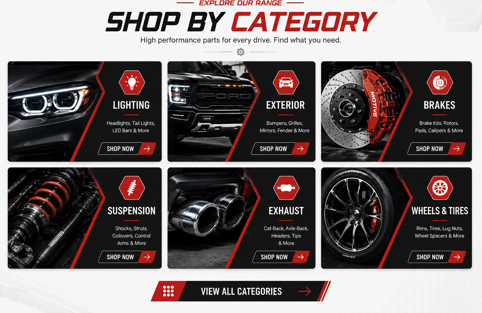 Shop by Category grid