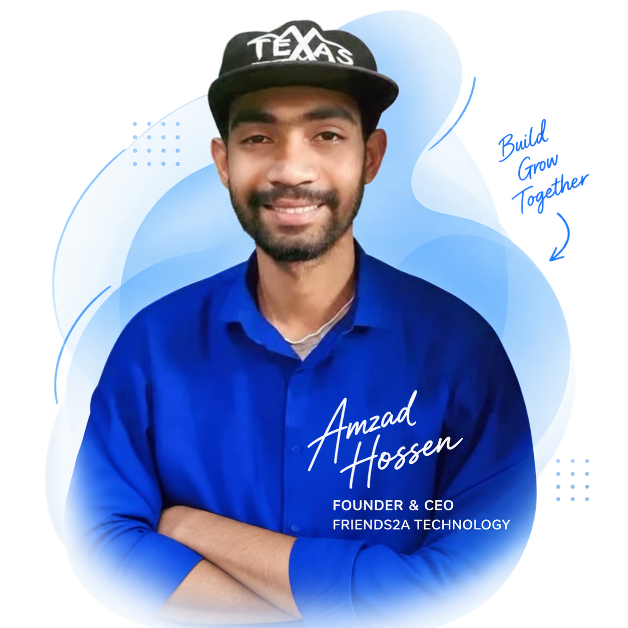 Amzad Hossen — Founder & CEO, Friends2a Technology